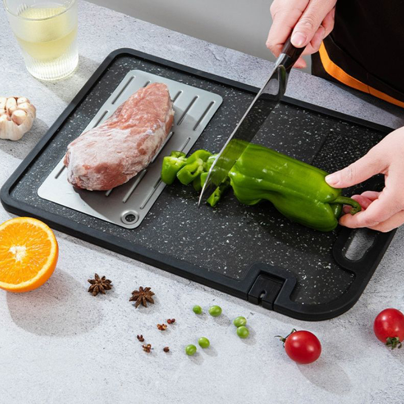 4 na 1 Multi-eji Defrosting Tray ịkpụ osisi3