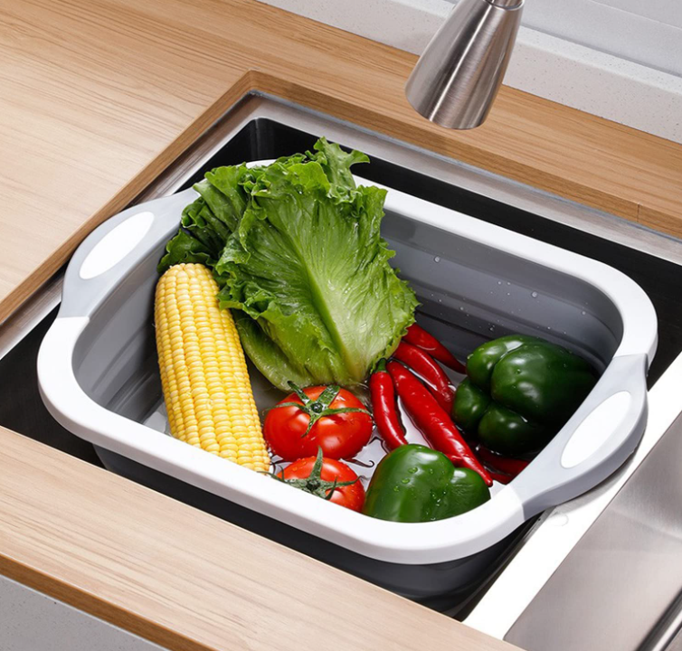 Multifunctional Folding Drain Cutting Board16