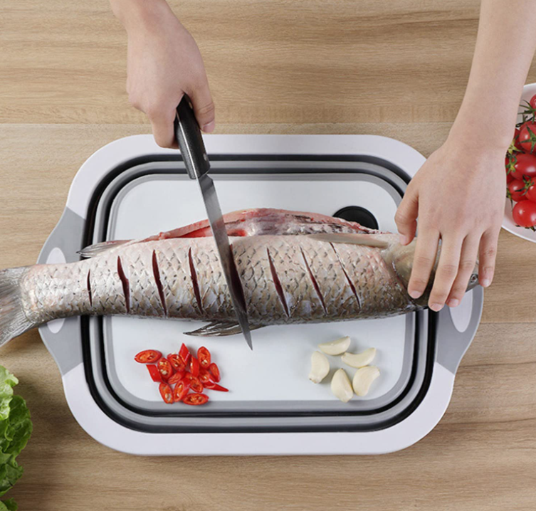 Multifunctional Folding Drain Cutting Board17