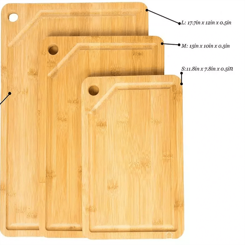 Natural Bamboo Chopping Board Organic Bamboo Cutting Board with Juice  Groove for Meat, Fruit & Vegetables - China Bamboo Chopping Board and Bamboo  Cutting Board price